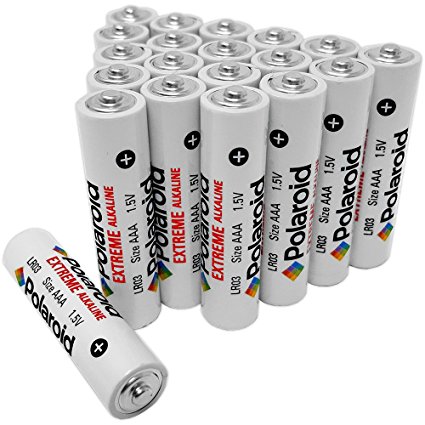 Polaroid AAA Extreme Alkaline Batteries (20 Pack)