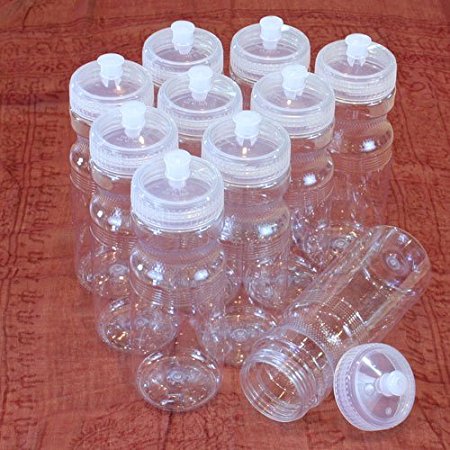 Rolling Sands BPA Free 24oz Drink Bottles (10 Pack, Made in USA)