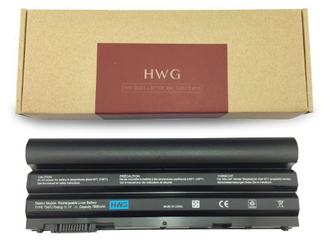 HWGtrade Laptop Replacement Battery E6420-9cell For Dell Latitude E6420 E6430 E6520 E6530 E6530 etc Series Dell Vostro 3460 3560 etc Series