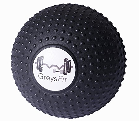 GreysFit Massage and Mobility Ball - Therapeutic foam roller - Deep tissue trigger point, acupressure and reflexology massage balls - myofascial release therapy and massaging soft tissue and muscle