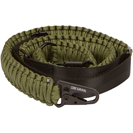 Paracord Gun Sling Traditional 2 Point Adjustable Strap for Outdoor Sports
