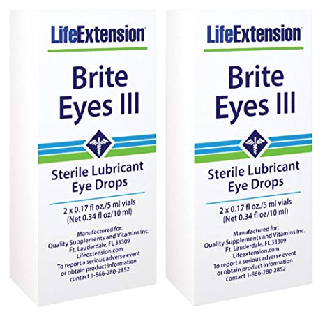 BRIGHT EYES III 2 TUBES 5ML EACH Pack of Two