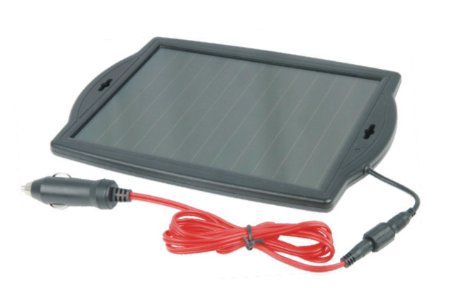 Visua Solar Powered Battery Charger. Ideal for Cars, Caravans and Boats (1.8 Watt)