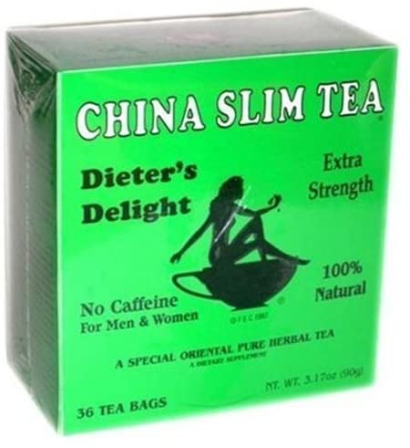 China Slim Tea Dieter's Delight 36 TEA BAGS NET WT 3.17 OZ (90 g)