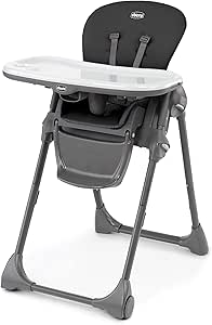 Chicco Polly High Chair, Black