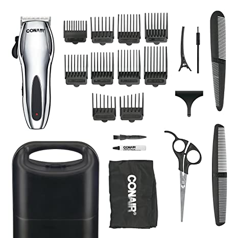 Conair Corded/Cordless Rechargeable 22-piece Home Haircut Kit