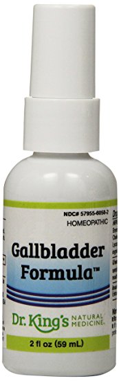 King Bio Natural Medicine Homeopathic Remedy Formula for Gallbladder, 2 Fluid Ounce