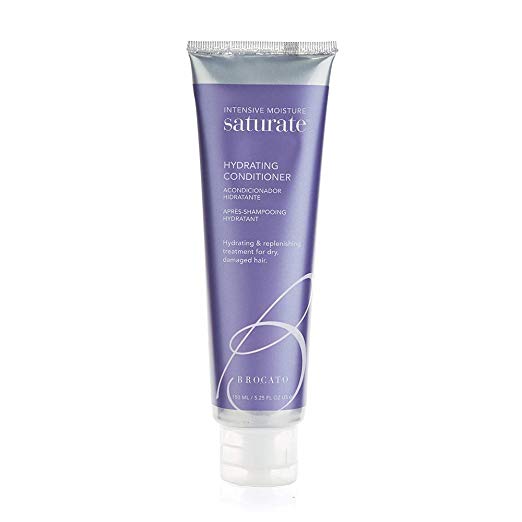 Brocato Saturate Daily Hair Conditioner: Intensive Moisture Hydrating Conditioner with Fortifying Keratin and Moisturizing Aloe for Dry, Damaged Hair - Contains No Sulfate or Parabens - 5.25 Oz