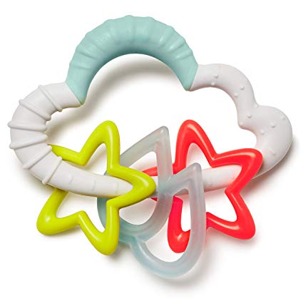 Skip Hop Silver Lining Cloud Rattle, Starry