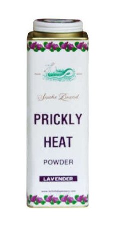 Prickly Heat Powder Snake Brand Cooling Lavender 300 G. Made in Thailand
