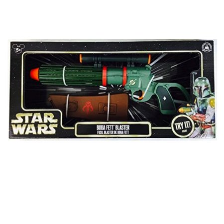 Disney Parks Exclusive Authentic Original Star Wars Boba Fett Blaster with Electronic Blaster Sound