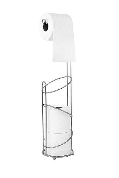 Inspired Living Reserve Stand toilet-paper-holders, Tower Elegant 2, SILVER