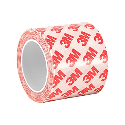 3M 9088 Clear Acrylic High Performance Double Coated Tape, 0.125" x 5yd (1 roll)