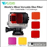 WoCase GoPro Water Sport Accessories for HERO4 HERO3 All Items Sold Separately