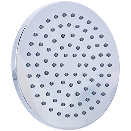 AmazonBasics Rain Shower Head - 6-Inch, Round, Polished Chrome