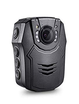 BOBLOV 1296P Body Worn Mounted Camera Lightweight Night Vision Cam 150 Degree Angle Playback 7Hours Recording (Built-in 64G with GPS)