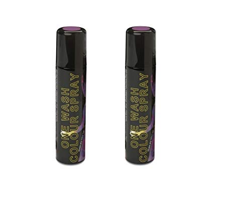 Pack Of 2 Stargazer Colour Hair Spray-UV Purple