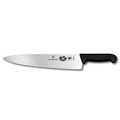 Victorinox Chef's Blade At Fibrox Pro Handle, Black, 7.50"/1.50"