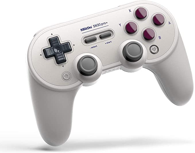 8Bitdo Sn30 Pro  Bluetooth Gamepad with a Commemorative Brooch (G Classic Edition)