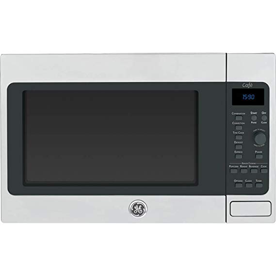 GE CEB1590SSSS Cafe 1.5 Cu. Ft. Stainless Steel Countertop Microwave - Convection