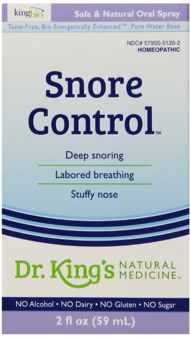 Dr. King's Natural Medicine Snore Control, 2 Fluid Ounce