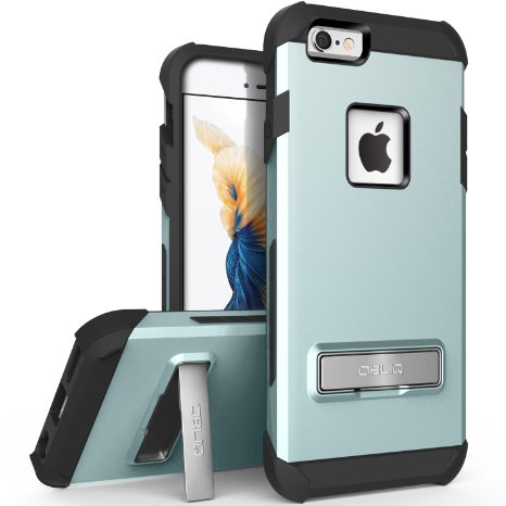 iPhone 6S Plus Case, OBLIQ [Skyline Advance][Mint] with Metal Kickstand Dual Layered Metallic Heavy Duty Hard Protection Hybrid High Quality Case for iPhone 6S Plus (2015) & iPhone 6 Plus (2014)