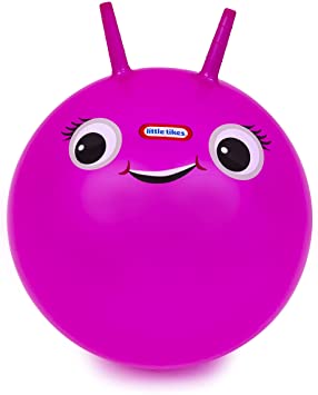 little tikes Cozy Coupe Hopper – 45cm Wide Space Hopper in Colours Pink – Outdoor Toys for Children 3  - Kids Outdoor Toys Pogo Sticks & Hoppers