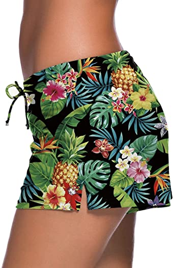 Alex Vando Womens Swimwear Shorts Beach Boardshort Trunks