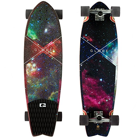 Globe Chromatic Cruiser Galaxy Complete Longboard Skateboard 9.7 x 33-Inch