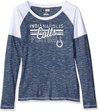 VF LSG NFL Women's Long Sleeve Raglan Open Neck Tee