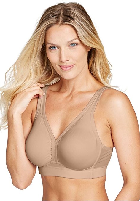 Women's Plus Size Cooling Microfiber Leisure Bra