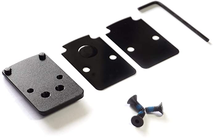 DPP Titanium RMR Glock Mounting kit – RMR Glock Plate/Adapter Fit Trijicon RMR&Holosun 507/508