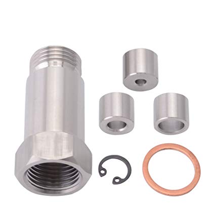 EVIL ENERGY M18 x 1.5 O2 Oxygen Sensor Restrictor Fitting Adjustable Gas Flow Inserts Cel Fix Bung