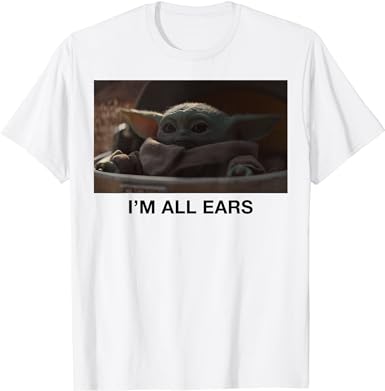 Star Wars The Mandalorian The Child I'm All Ears T-Shirt