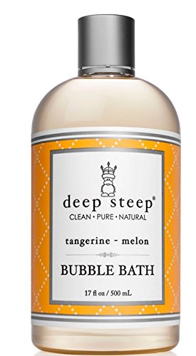 Deep Steep Bubble Bath, Tangerine Melon, 17 Ounce