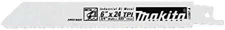 Makita 723067-A-5 6-Inch 24-TPI Metal Cutting Reciprocating Saw Blade (5-Pack)