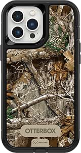 OtterBox iPhone 13 Pro Max & iPhone 12 Pro Max (Only) - Defender Series Screenless Edition Case - Realtree Blaze Edge (Camo) - Case Only - Non-Retail Packaging