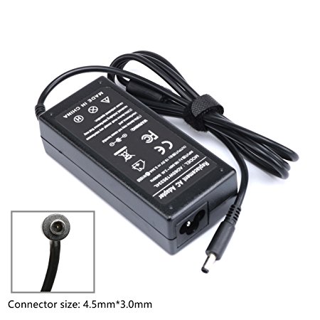 19.5V 3.34A 65W AC Power Adapter Charger for Dell Inspiron 11 3000 (3147) (3148);13 7347 7348 7352 7353 7359 i7347 i7352;14 3451 3452 3458 7437 i3451 i3452; 17 5758 5759 i5758 i5759;Dell P20T P20T002