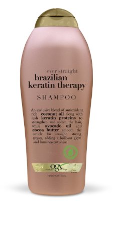 OGX Shampoo, Ever Straight Brazilian Keratin Therapy, 25.4oz