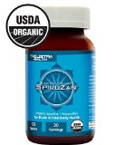Organic Spirulina and Astaxanthin Organic SpiruZan Promotes Total Body Health at the Cellular Level - Purest Organic Ingredients and Maximum Nutrient Density - Neutralizes Oxidative Stress Inflammation and Restores Alkalinity - USDA Certified Organic