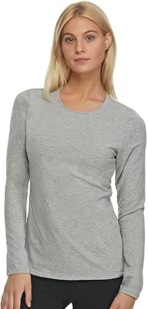 Felina Women's Long Sleeve Crew Neck Shirt