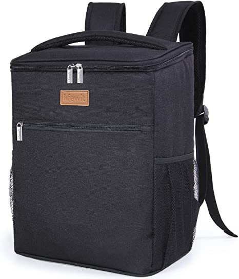 Lifewit 24L Kühl Rucksack Kühlrucksack Kühltasche Picknicktasche Groß Isoliert Cooler Bag Männer Frauen für Strand/Picknick/Camping/BBQ/Wandern