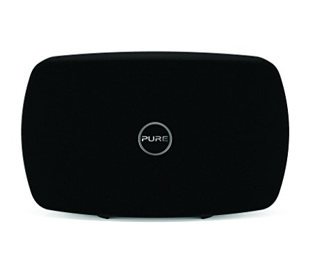 Pure Jongo T2 Wireless Speaker with Wi-Fi and Bluetooth, Black