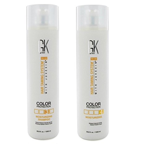 Global Keratin Hair Color Protection Moisturizing Shampoo & Conditioner 33.8 oz