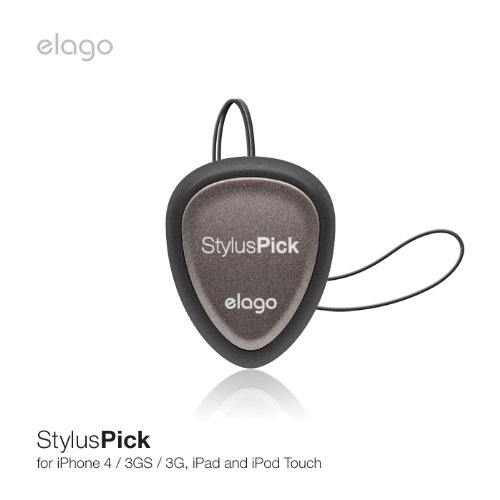 elago Stylus Multi-use Guitar Pick with micro-fiber pad for iPhone, iPad and iPod Touch,Galaxy Tab