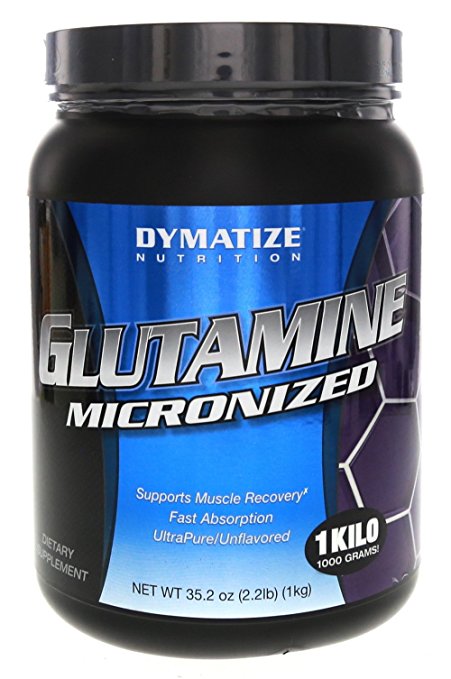 Dymatize Micronized Glutamine 35.2 oz(2.2 lb)