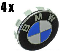 BMW Wheel Center hub Caps w / Emblems (SET 4) for e36 e38 e39 e46 e53 e60 e61 e63 e64 e65 e66 e70 e71 e72 e82 e83 e85 e86 e88 e89 e90 e91 e92 e93 f01 f02 f07