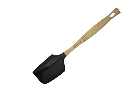 Le Creuset Revolution Large Silicone Spatula, Black