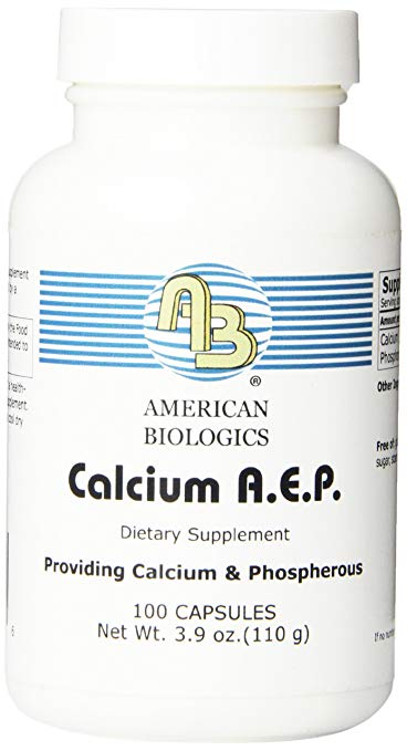 American Biologics Calcium Aep Capsules, 100 Count