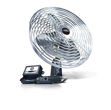 Schumacher 125 12V Chrome Fan